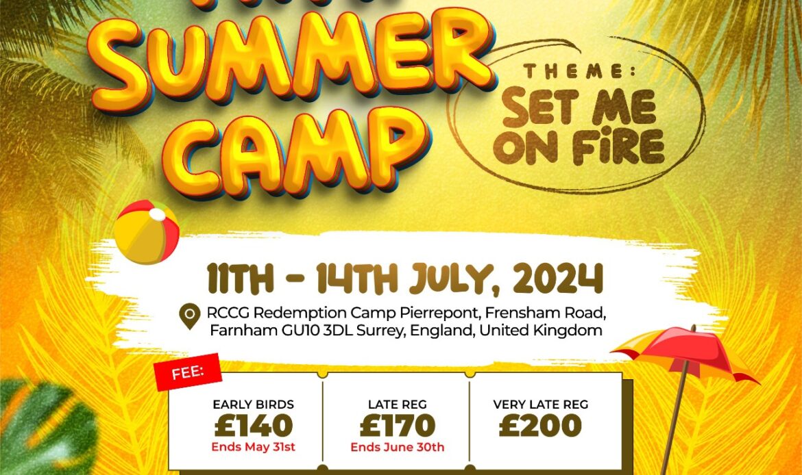 UK Region 5 Summer camp - Set me on Fire